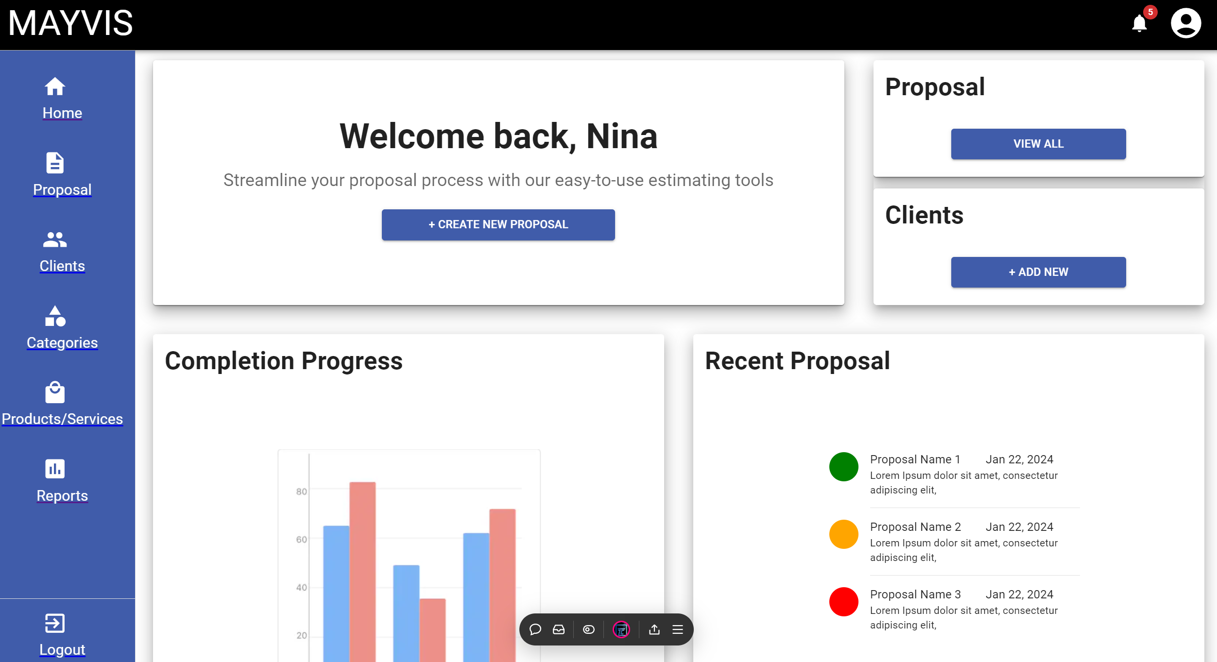 An image of the website which showcases React JS, Vercel Server and MongoDB